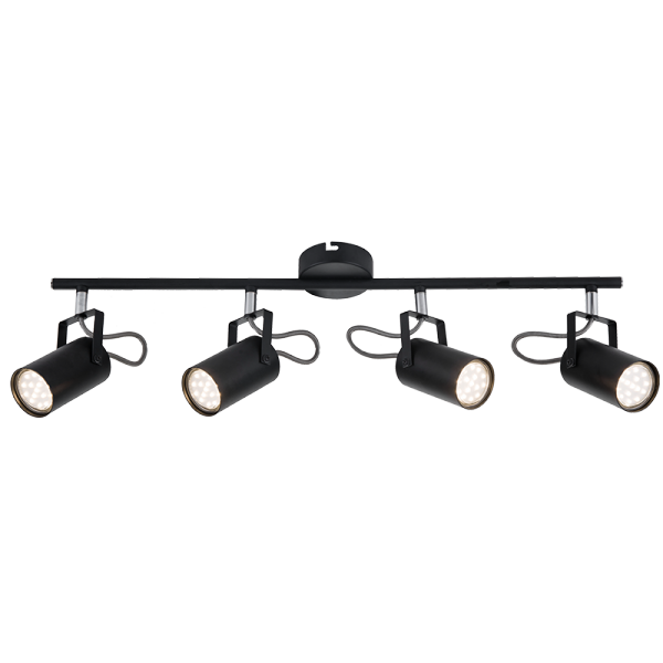 ELMARK 955IZZY4/BL IZZY СПОТ 4xGU10 ЧЕРЕН