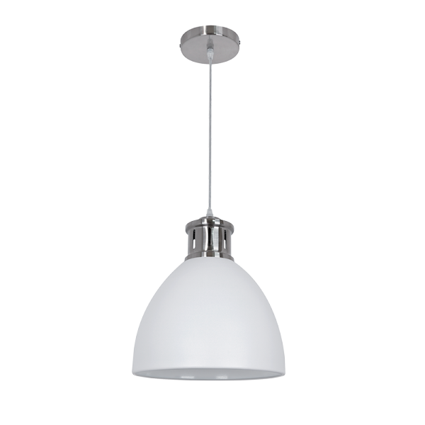 ELMARK 955JASON1/WH JASON ПЕНДЕЛ 1XE27 БЯЛ D300mm