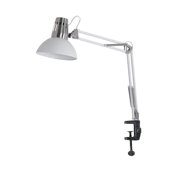 ELMARK 955LUKE1T/WH LUKE НАСТОЛНА ЛАМПА 1XE27 БЯЛА H700MM