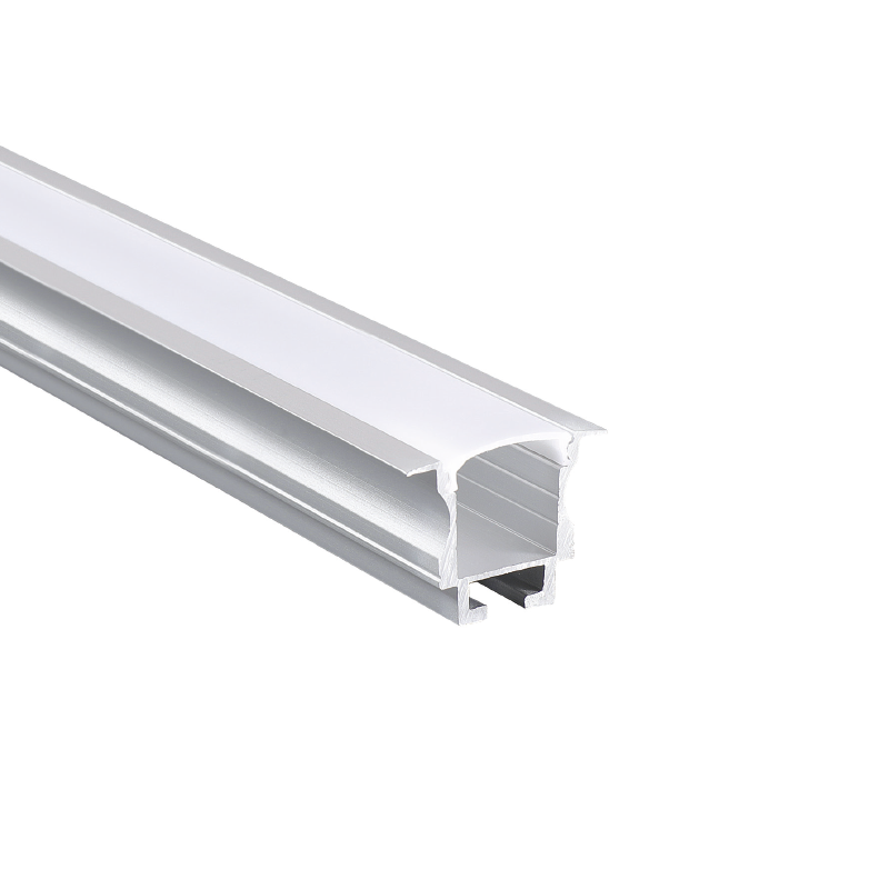 ACA LIGHTING PROFILES P116 - BROOK ALUMINUM PROFILE P116 WITH OPAL PC DIFFUSER 2m/pc