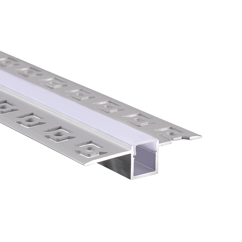 ACA LIGHTING PROFILES P121U - JADE ALUMINUM PROFILE P121 WITH OPAL PC DIFFUSER 2m/pc