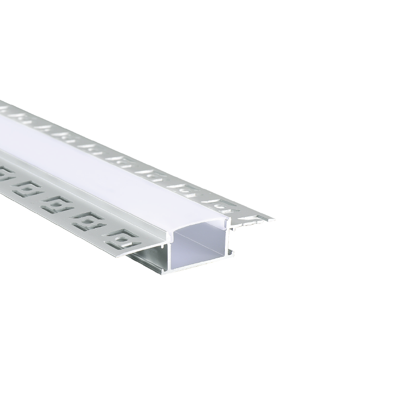ACA LIGHTING PROFILES P125U - LOND ALUMINUM PROFILE P125 WITH OPAL PC DIFFUSER 2m/pc