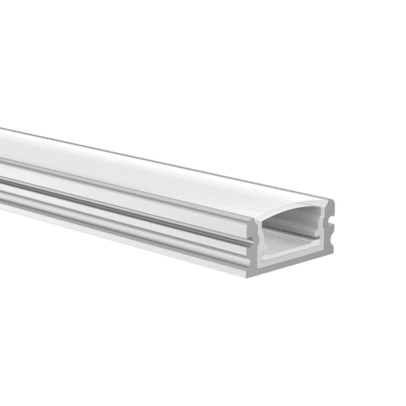 ACA LIGHTING PROFILES P146 - LOREL ALUMINUM WATERPROOF PROFILE P146 WITH OPAL PC DIFFUSER 2m/pc