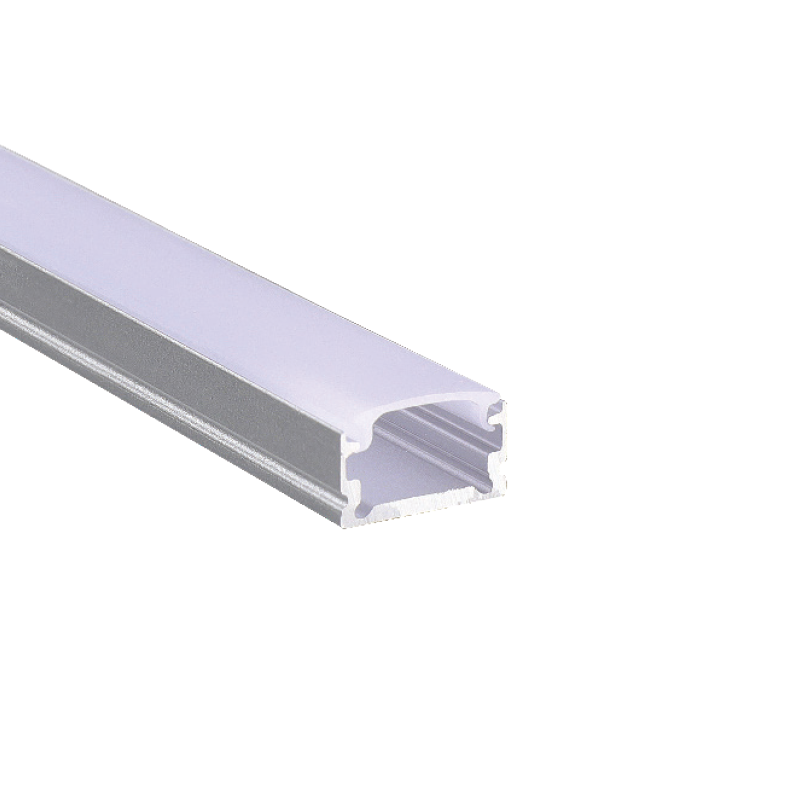 ACA LIGHTING PROFILES P151U - MICRO ALUMINUM PROFILE WITH OPAL COVER 2m/pc
