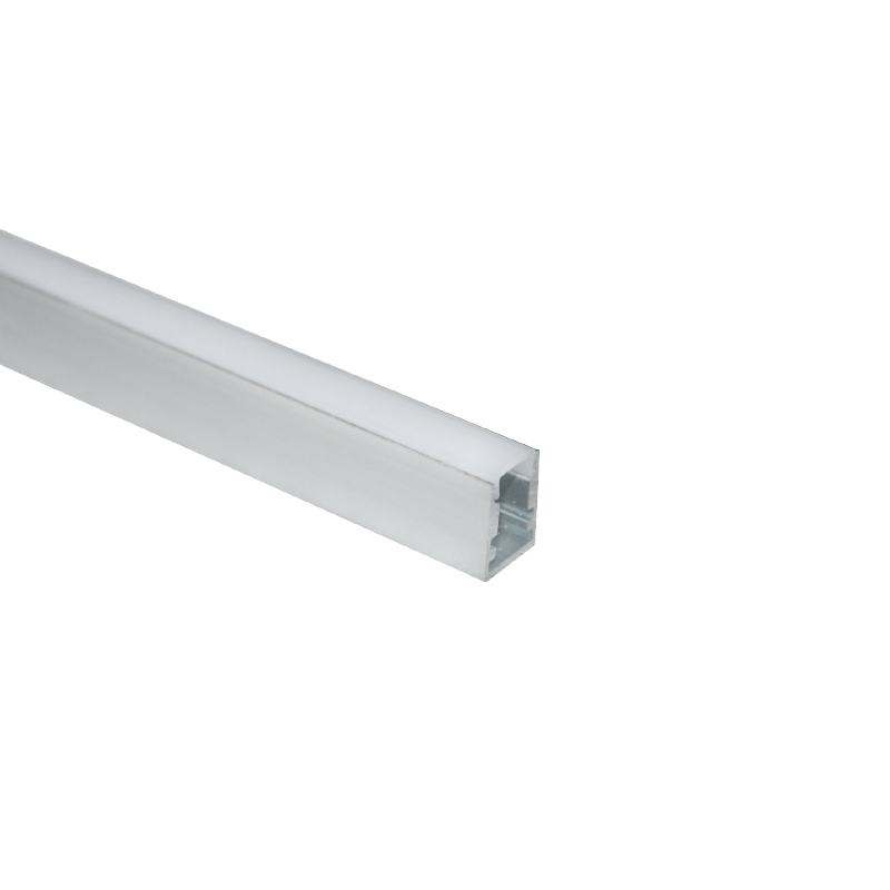 ACA LIGHTING PROFILES P162 - TIN ALUMINUM PROFILE WITH OPAL COVER 2m/pc
