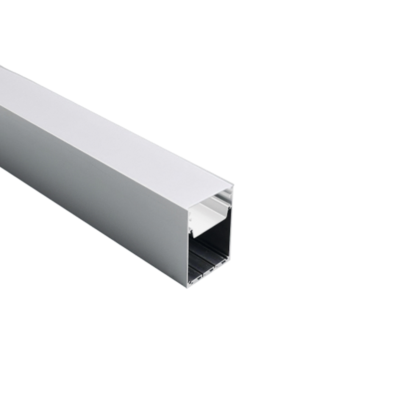 ACA LIGHTING PROFILES P207U - MILO ALUMINUM PROFILE WITH OPAL COVER 3m/pc