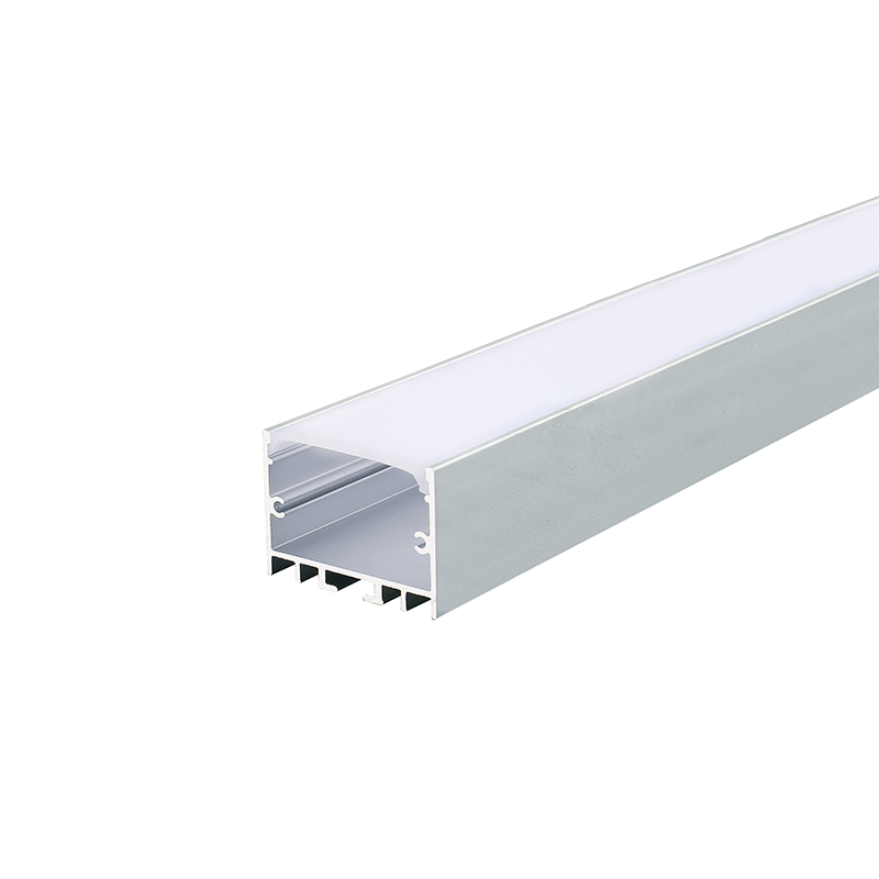 ACA LIGHTING PROFILES P217U - CORA ALUMINUM PROFILE P217 WITH OPAL PC DIFFUSER 2m/pc