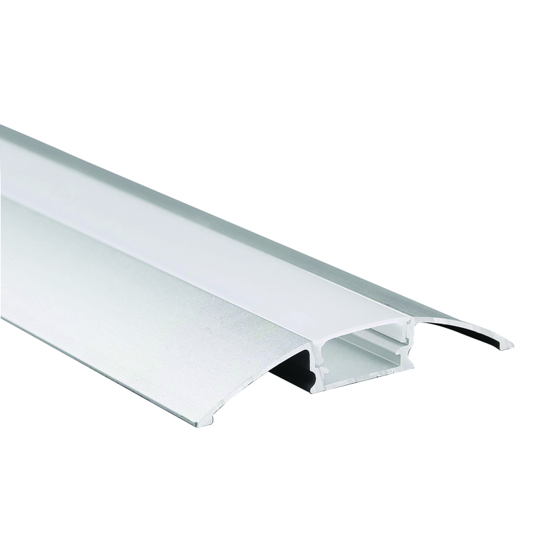 ACA LIGHTING PROFILES P21N - 2WING ALUMINUM PROFILE WITH OPAL PC DIFFUSER 2m/pc