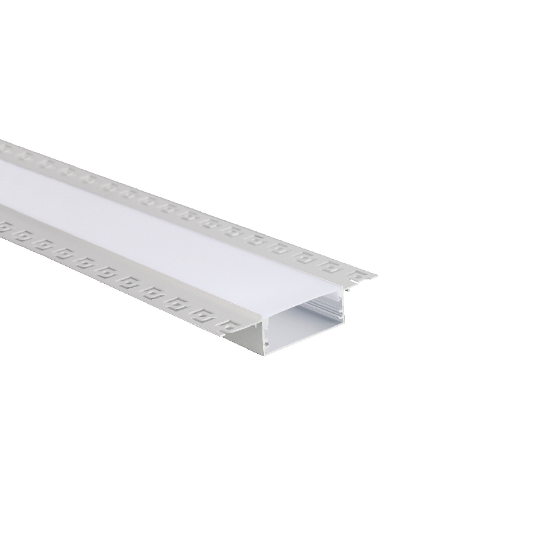 ACA LIGHTING PROFILES P234U - TEXA ALUMINUM PROFILE WITH OPAL PC DIFFUSER 2m/pc