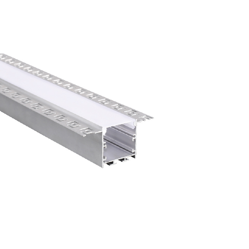 ACA LIGHTING PROFILES P235U - WINT ALUMINUM PROFILE P235 WITH OPAL PC DIFFUSER 2m/pc