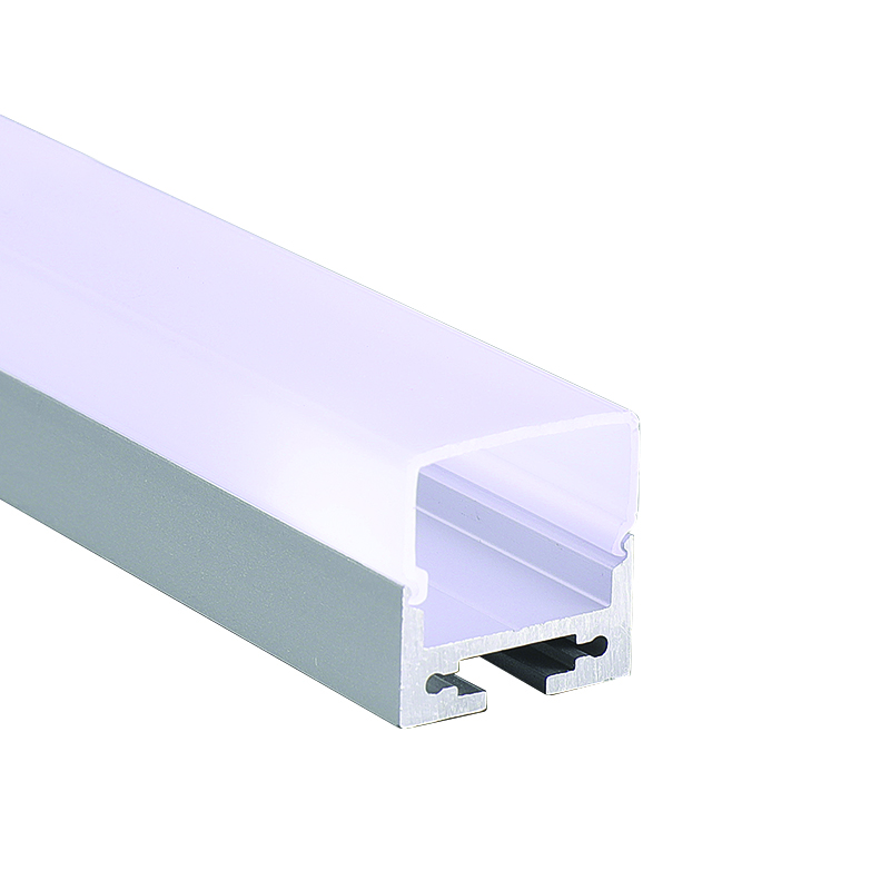 ACA LIGHTING PROFILES P28N - PEND ALUMINUM PROFILE WITH OPAL PC DIFFUSER 2m/pc