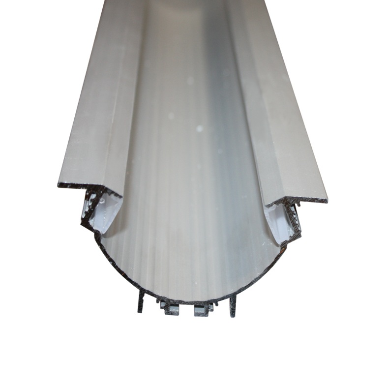 ACA LIGHTING PROFILES P59 - NETTO Allumin. Profile LUNA indirect light PC semi clear diffuser