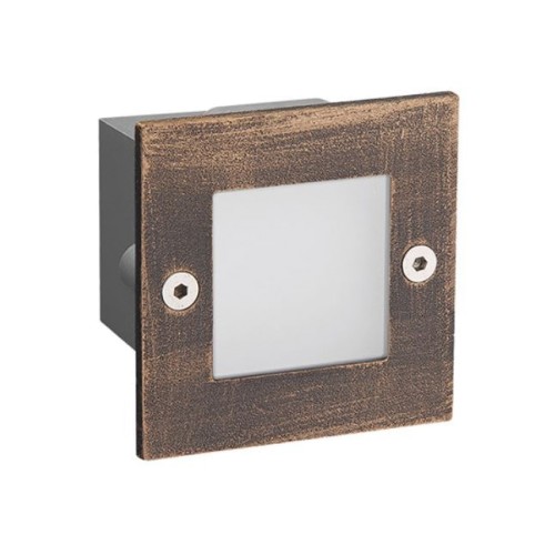 ACA LIGHTING PAS230RS RUSTY BROWN