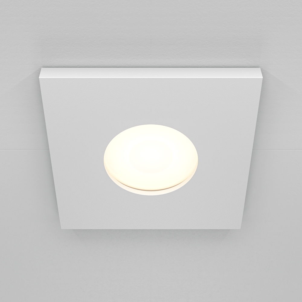 MAYTONI Downlight Stark DL083-01-GU10-SQ-W