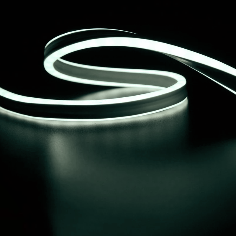 ACA LIGHTING CHRISTMAS X08542412 100LED/M LED NEON ROPE LIGHT WHITE STEADY DOUBLE SIDE 50m IP44 1.5m CABLE WITH 3 SETS PLUG,CONNECTORS AND END CAPS