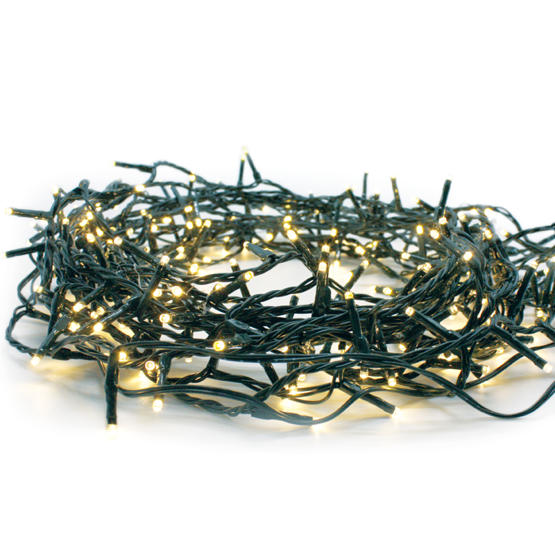 ACA LIGHTING CHRISTMAS X08700114 700 FLASH LED STRING LIGHTS (PER 10cm), WW, ADAPTOR (31VDC),IP44, 70m, GREEN CABLE