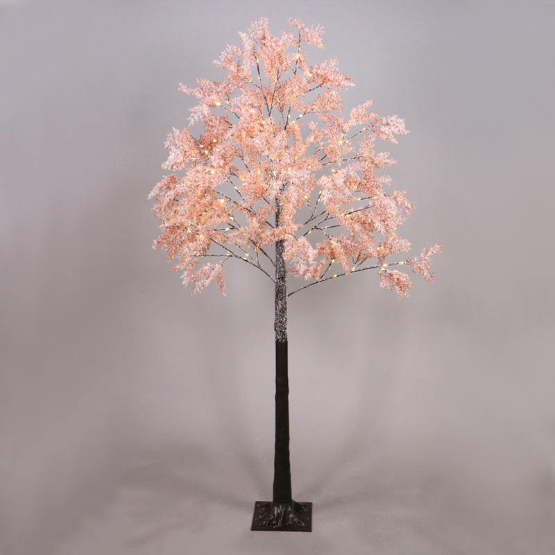 ACA LIGHTING CHRISTMAS X10120145 “SNOW FLOWER TREE” 120 WW LED LIGHTS ADAPT. (4,5V) IP44 H:180CM BASE: 21x21CM 3M LEAD CABLE