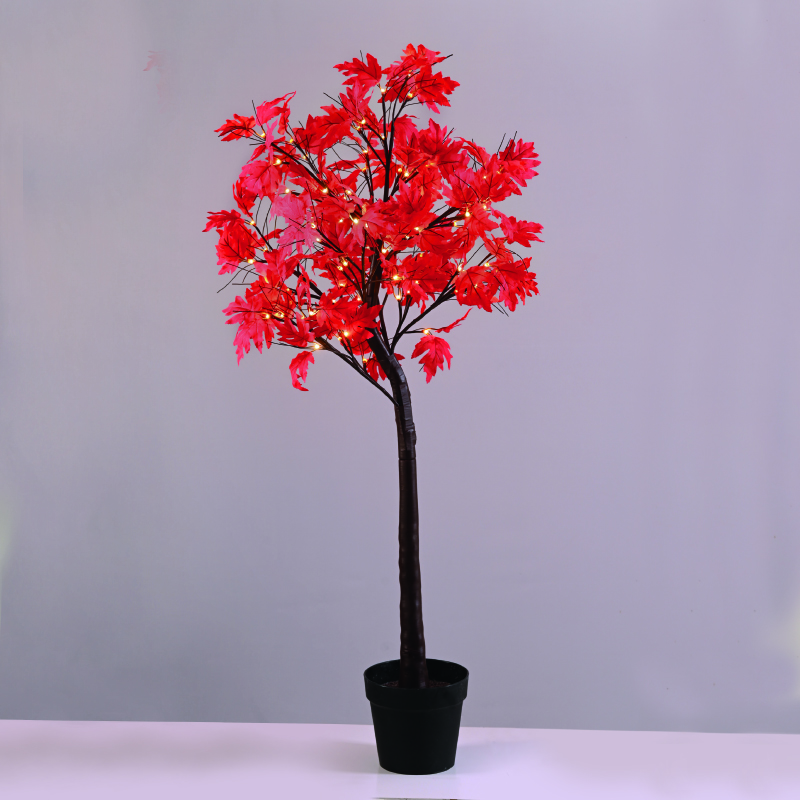 ACA LIGHTING CHRISTMAS X10961447 SUGAR MAPLE TREE 96 WW LED ADAPT:24V IP44 H:180cm POT 5m LEAD CABLE