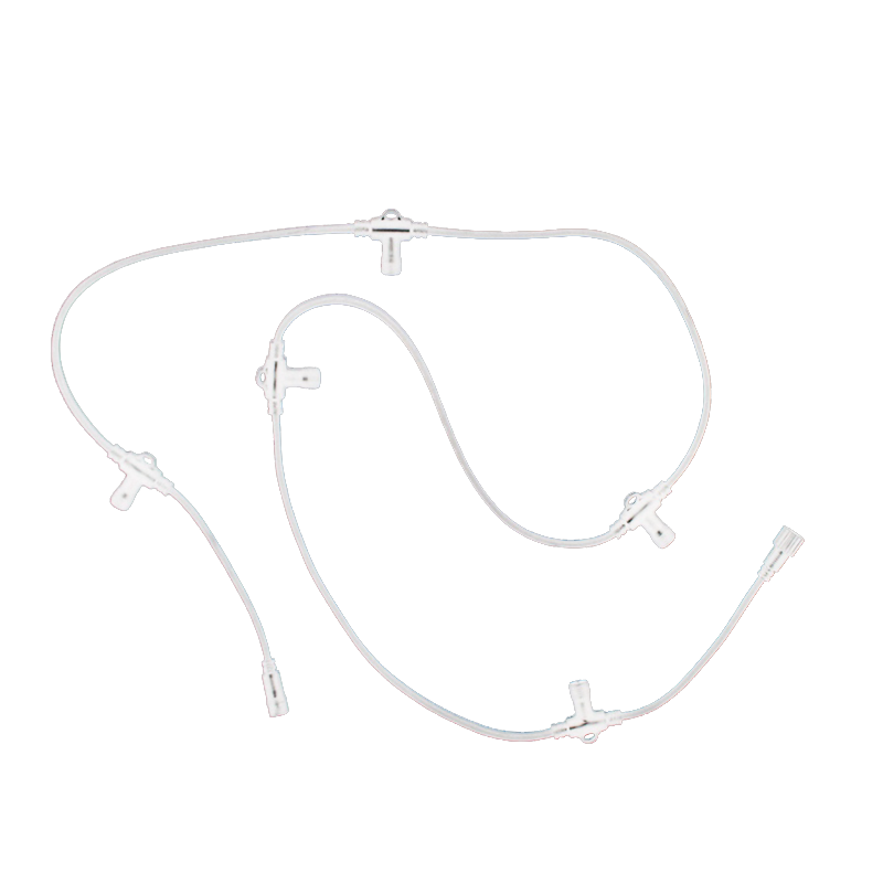 ACA LIGHTING CHRISTMAS XCONR5OUTW CABLE CONNECTOR FOR MOTIF 2-WIRE ROPE LIGHT (1 TO 5), IP44, 2.5m