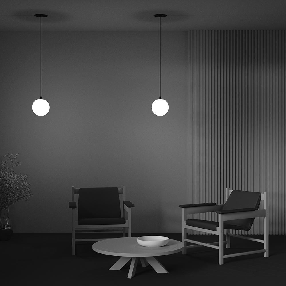 MAYTONI Pendant lamp Luna P039PL-5W3K-20INS-B