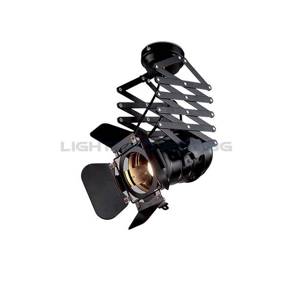 ELMARK 955CINEMA1 CINEMA ПЛАФОН 1XE27 ЧЕРЕН 310X170MM