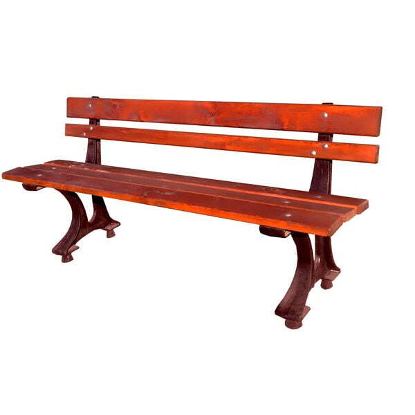 ПАРКОВА ПЕЙКА С ЧУГУНЕНИ ДЕКОРАТИВНИ ОРНАМЕНТИ P103